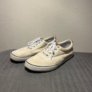 Cream/White colored Sperry Casual Shoes
